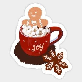 Christmas gingerbread Sticker